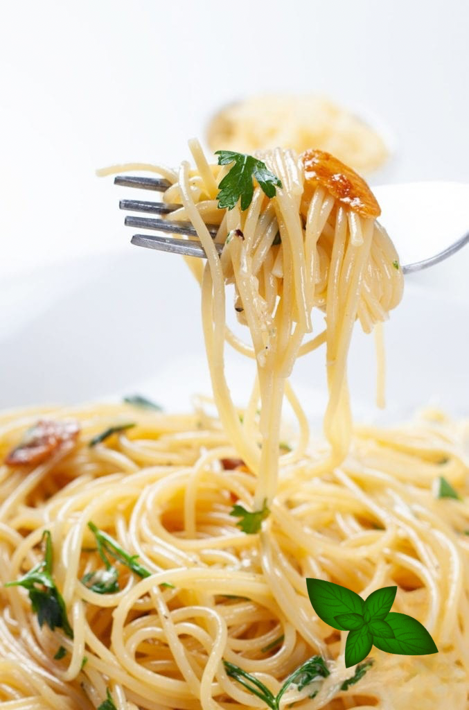 Garlic and oil pasta