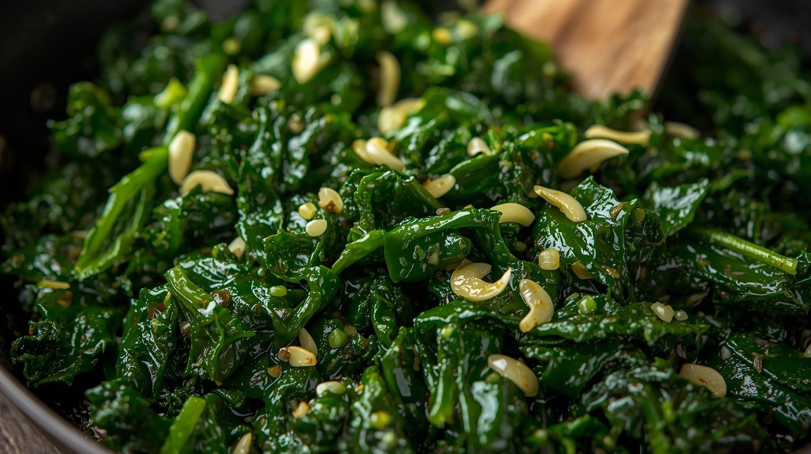 Sautéed kale