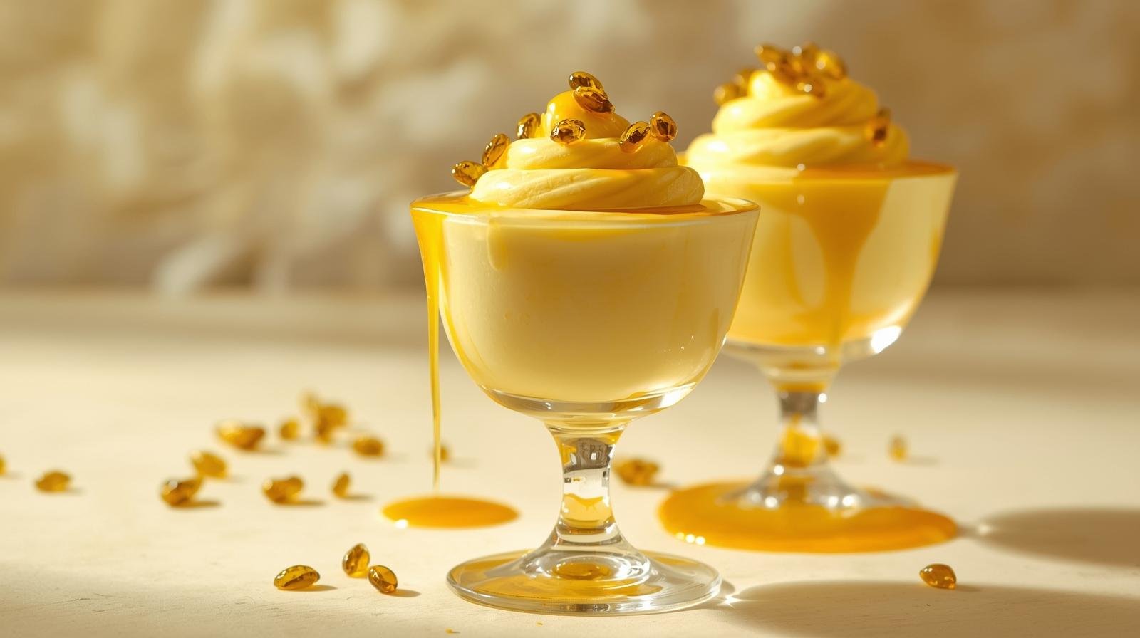 Passion fruit mousse