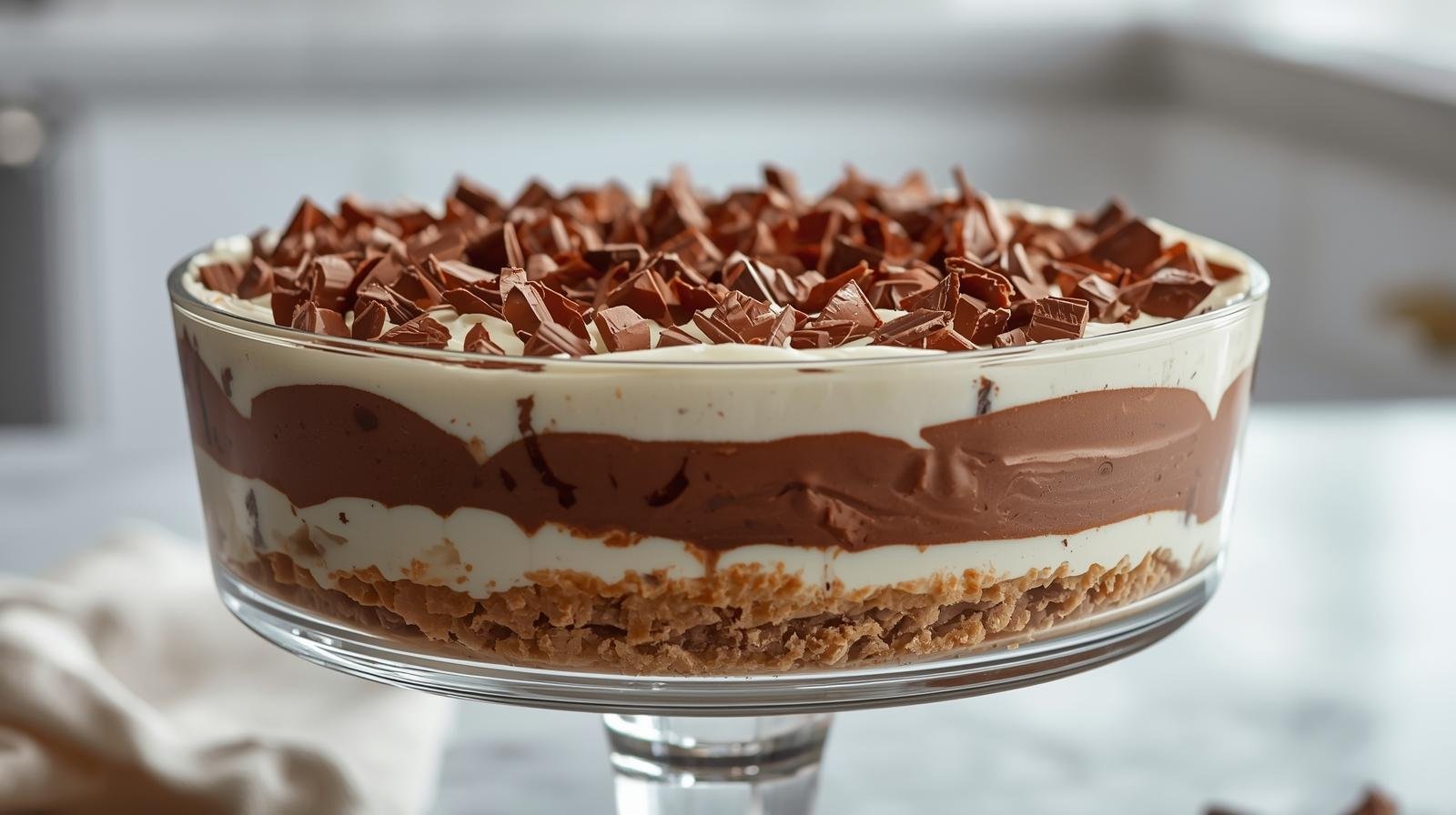 Creamy and irresistible chocolate pavé