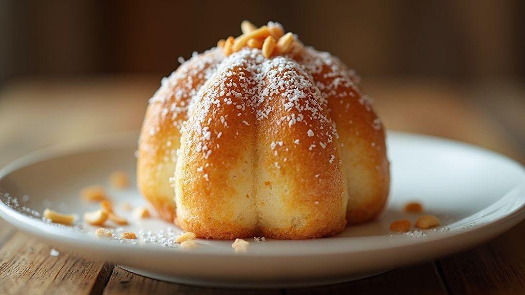 Incredibly soft and moist coconut cake — quick to make in the microwave with few ingredients.
