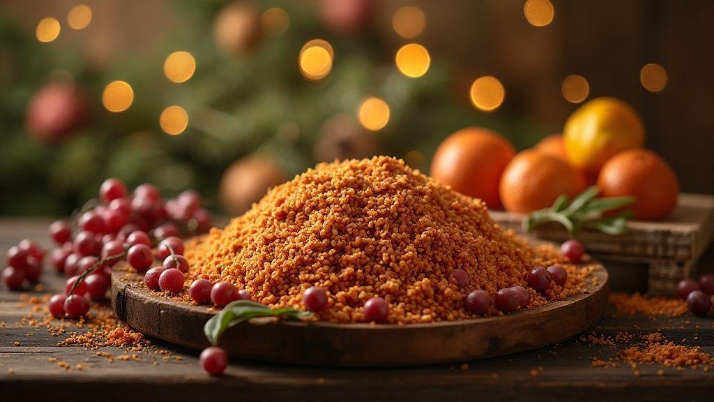 Irresistibly crunchy and flavorful Christmas farofa
